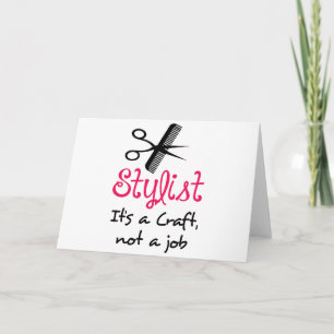 Stylist Craft Card