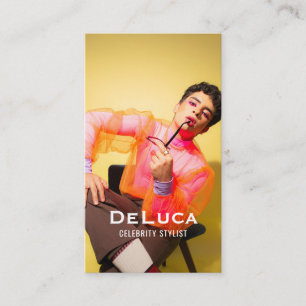 Stylist Fashion Professional Modern Minimalist Business Card