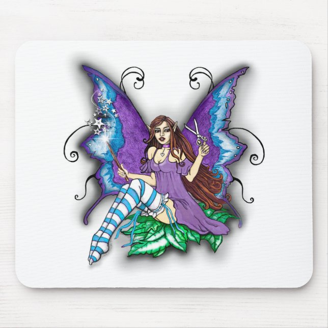 Stylist-Hair Dresser Fairy Mouse Pad (Front)