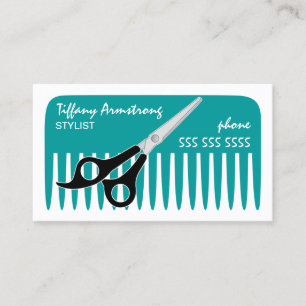 Stylist / Hairdresser Business Card