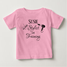 Stylist in Training Baby Romper Salon Beautician
