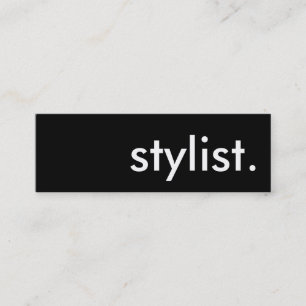 stylist. loyalty punch card