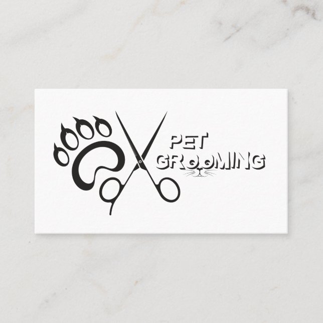 Stylist pets business card (Front)