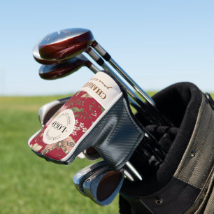 Stylist Sweet Heart Personalised gifts template Golf Head Cover