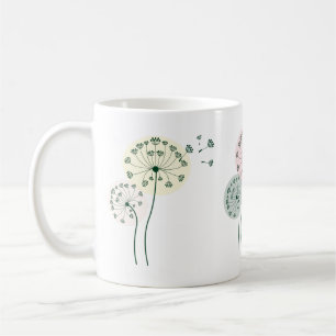 Stylized Dandelions Coffee Mug