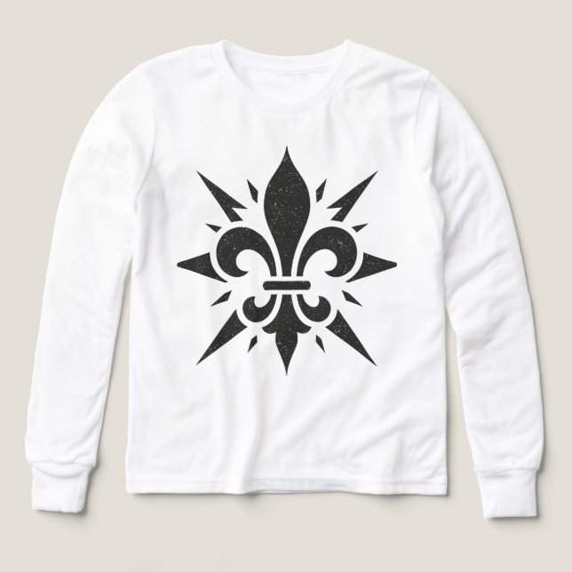"Stylized Fleur-de-lis" (Design Front)