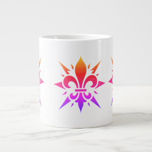 "Stylized Fleur-de-lis" Specialty Mug