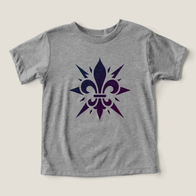 "Stylized Fleur-de-lis" T-Shirt (Design Front)