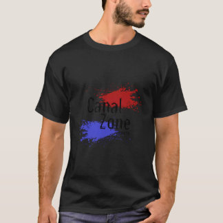 Stylized Panama Canal Zone T-Shirt