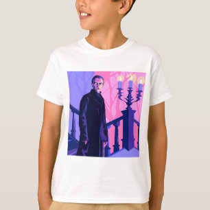 Stylized Portrait of a Stern Man T-Shirt