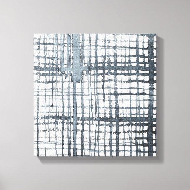 Stylus - Check Pattern Canvas Print (Front)