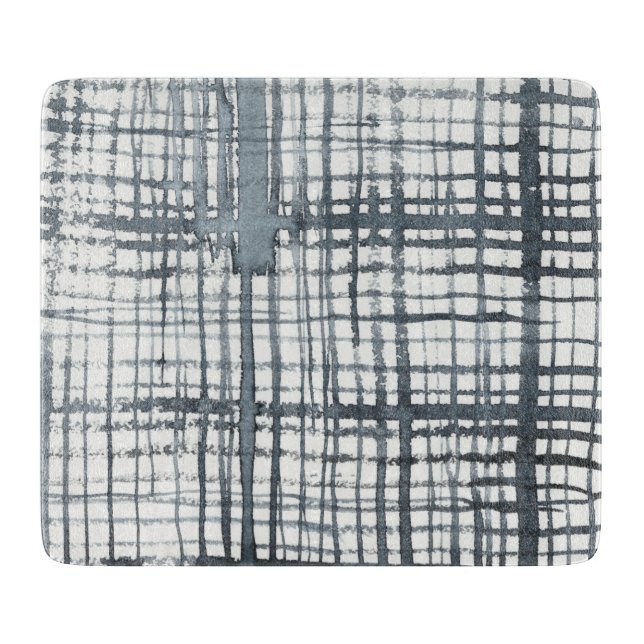 Stylus - Check Pattern Cutting Board (Front)