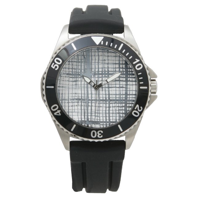 Stylus - Check Pattern Watch (Front)