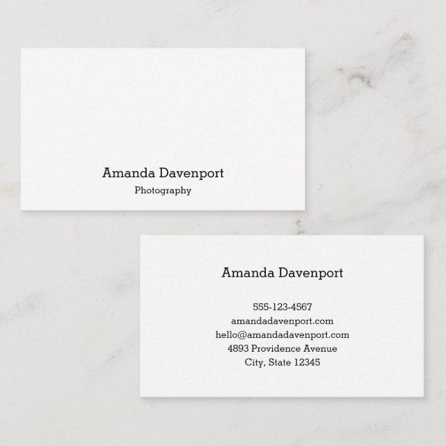 Stymie Med template 6 Business Card (Front/Back)