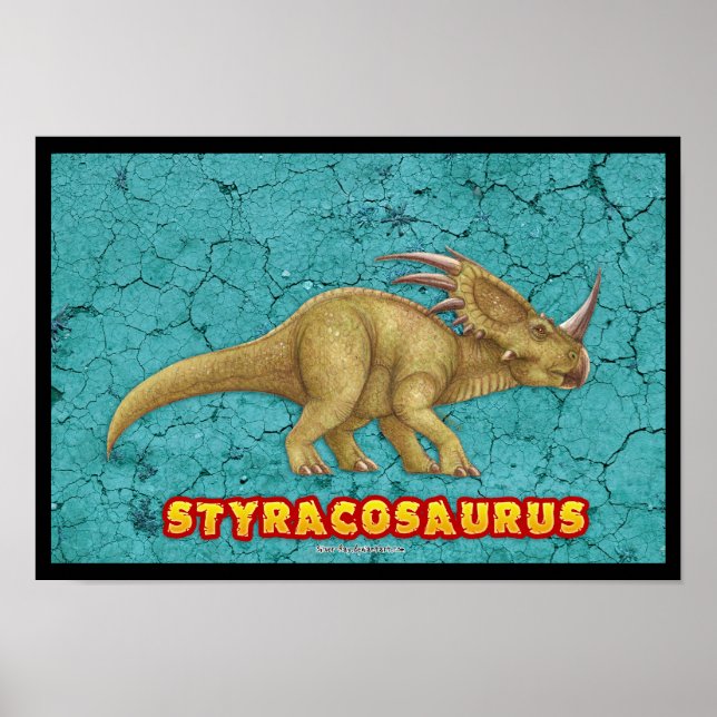 Styracosaurus Deluxe poster (Front)