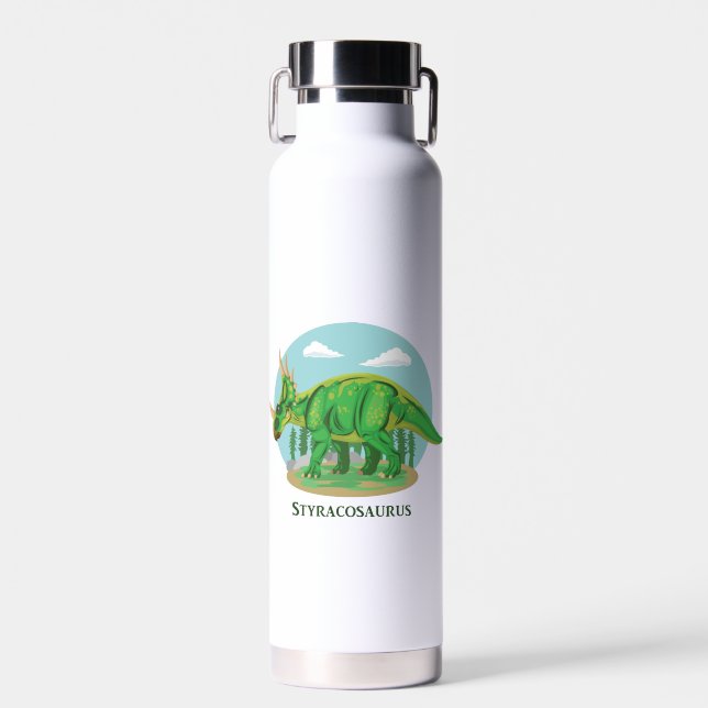 Styracosaurus Water Bottle (Front)