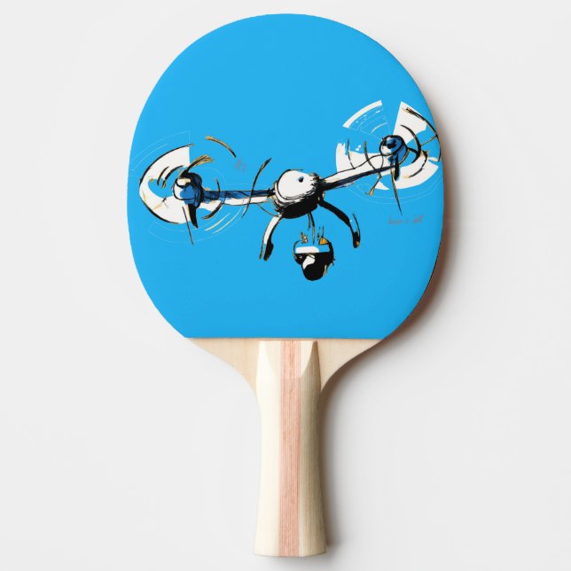 sUAS Pilot Ping Pong Paddle (Front)