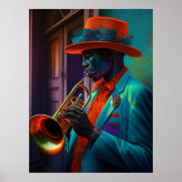 Suave New Orleans Jazz Trumpet Player