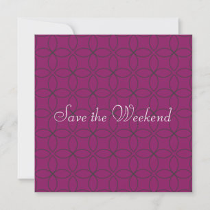 Suave Pattern Save The Date