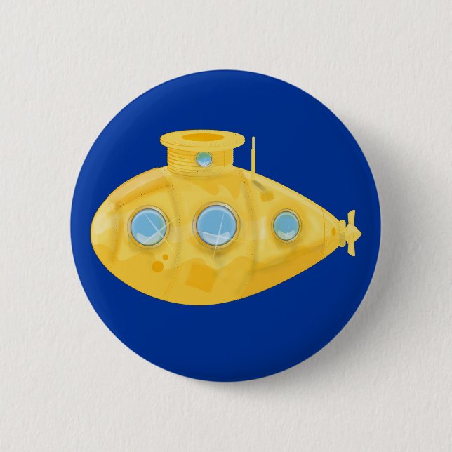 Sub 6 Cm Round Badge (Front)