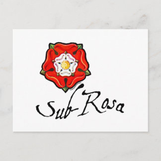 Sub Rosa Postcard