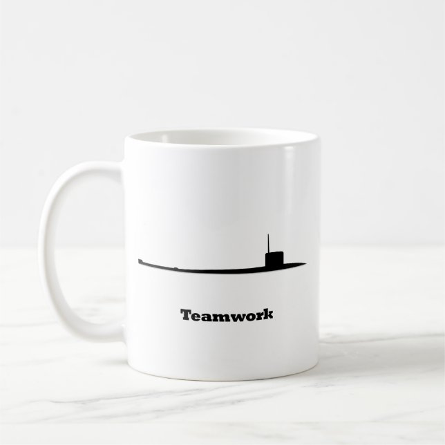 Sub Teamwork Coffee Mug (Left)