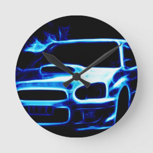 Subaru Impreza Round Clock