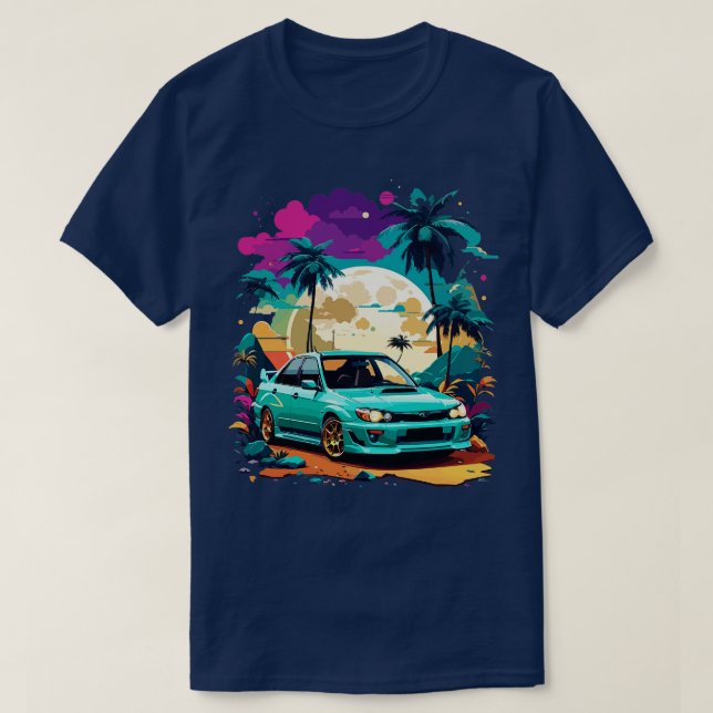 Subaru Impreza T-Shirt (Design Front)