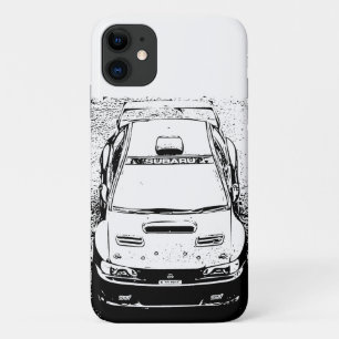 Subaru Impreza WRX Sti Vector Image Case-Mate iPhone Case