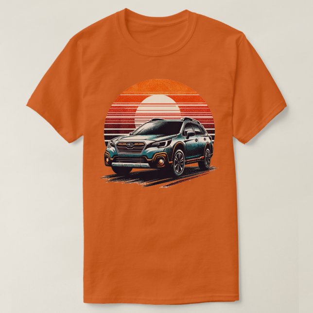 Subaru Outback 5 T-Shirt (Design Front)