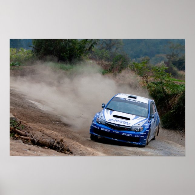 Subaru Rally of China Poster (Front)