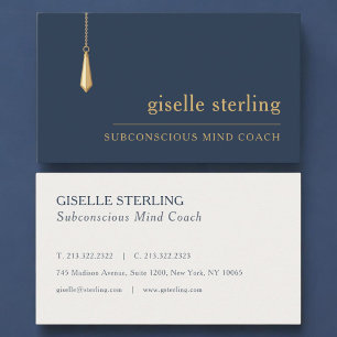 Subconscious Mind Coach Professional Business Card