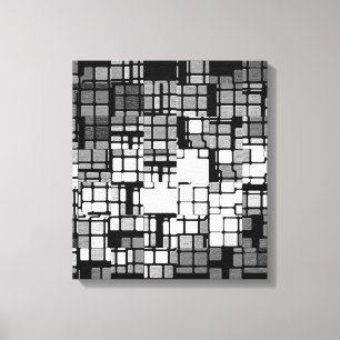 Subdivided Canvas Print