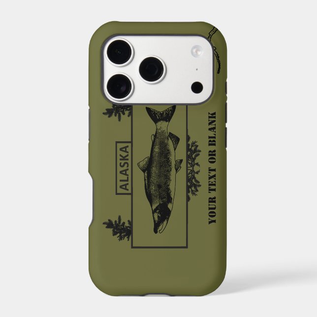 Subdued Alaska Combat Fisherman Badge (Back)
