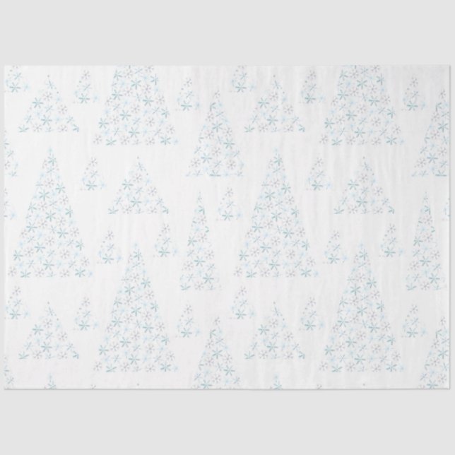 Subdued Christmas Patterns Design 40 Tissue Paper (Front)