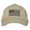 Subdued Colours U.S. Flag Embroidered Hat