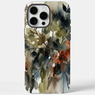 Subdued Forest Watercolor iPhone 16 Pro Max Case