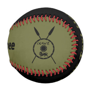 Subdued Maccabee Shield And Spears Baseball
