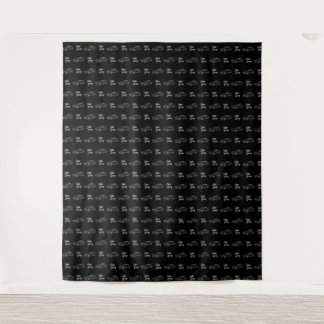 Subie gang wrx white print tapestry