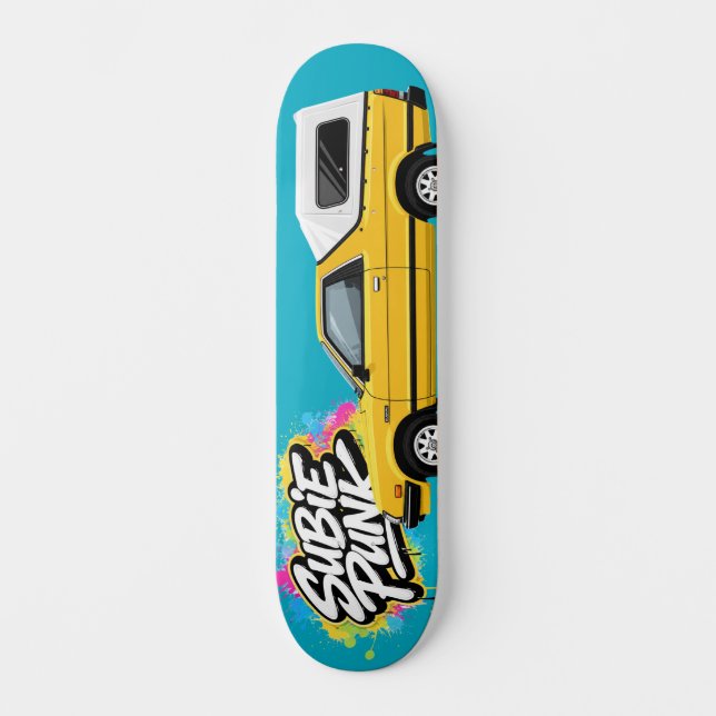 SUBIE PUNK Skateboard (Front)