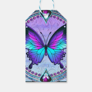 Sublimation Butterfly with Background Gift Tags