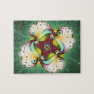Subltle Glow - Fractal Art Jigsaw Puzzle