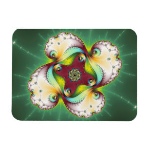 Subltle Glow - Fractal Art Magnet