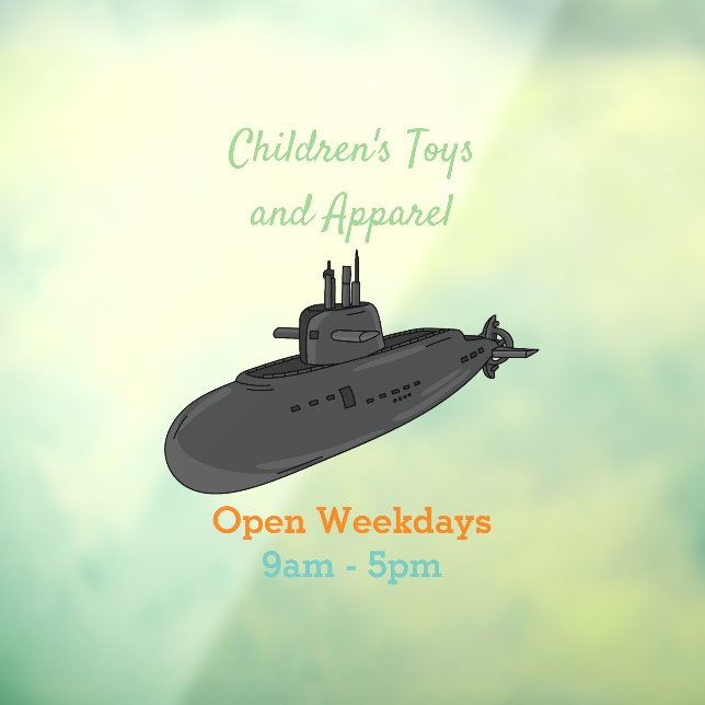 Submarine cartoon illustration (Sheet 3)