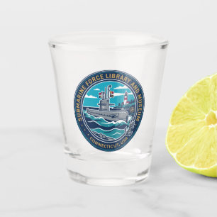 Submarine Force Library and Museum USA Shot Glass