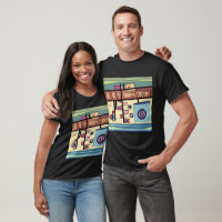 Submarine Life Brown Purple Blue Green 