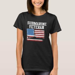 Submarine Veteran For Submariner Navyy Mum T-Shirt