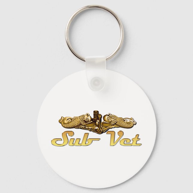 Submarine Veteran Key Ring (Front)