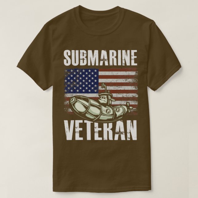 Submarine Veterans T-Shirt (Design Front)