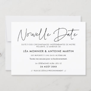 Submit Deferred Marriage & New Date Invitation